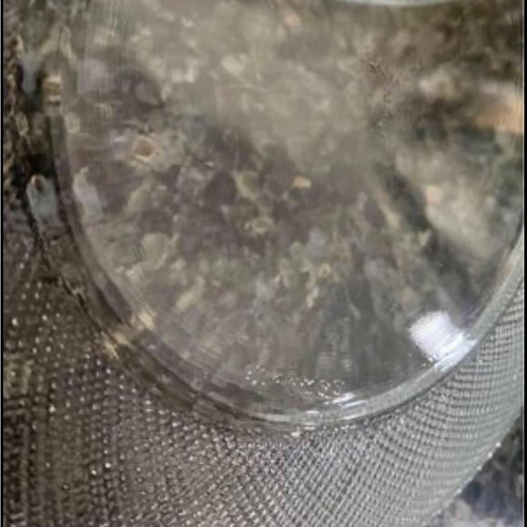 Set of 6 vintage clear 7 1/4” salad plates by Arcoroc diamond swirl pattern USA - Picture 7 of 10